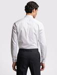 Рубашка Quinn Slim Fit Ted Baker, White Micro Diamond - фото 2