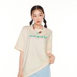 Nerdy Футболка унисекс бежевая - фото 6