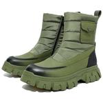 Зимние ботинки мужские Fairwhale, зеленый - фото 3