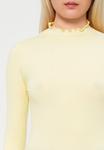 Топ JDY HIGHNECK NOOS, Double Cream/Yellow - фото 6