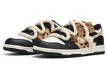 Кроссовки Nike Dunk Skateboard Shoes Men Low-Top Black Beige Yellow - фото 3