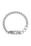 Браслет Diesel, серебряный - фото