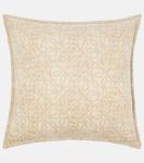 Подушка из шерсти и кашемира Anagram Loewe, Beige - фото