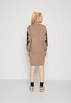 Платье-джемпер JOANA L/S REP  Object, бежевый - фото 2