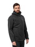 Дождевик Jack Wolfskin 3in1-Funktionsjacke Taubenberg, черный - фото 2