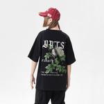 Футболка унисекс Yatsi, темно-фиолетовый - фото 34