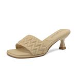 Шлепанцы женские Kekafu, бежевый - фото 7