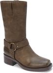 Coconuts by Matisse Womens Autumn Harness Pull On Motorcycle Casual Boots Mid Calf Low Heel 1-2" - Beige, Coffee - фото 2