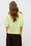 Блуза mbyM EMRYS-M, Sunny Lime Sugar Stripe/Green - фото 3