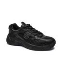 Кроссовки кожаные Boss Levitt Runn, черный - фото