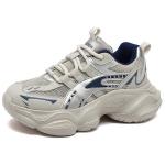 Кроссовки AGSDON Chunky Sneakers Women's Low-Top, бежевый - фото 2