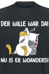Футболка Tierisch Der Wille war da, черный - фото 2