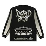 Лонгслив Palace x Cannondale Mad Boy 'Black', черный - фото 2
