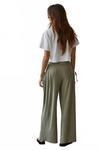 Широкие брюки Celina оливкового цвета By Together, оливковый - фото 2