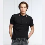 Рубашка-Поло прямого кроя досада Les Hommes, черный - фото 2