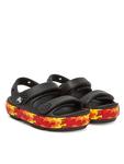 Сандалии Toddler Crocband Cruiser Flames 211269 Crocs, черный - фото 2