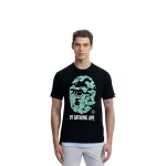 Футболка Ape Head Series для мужчин A Bathing Ape, черный - фото 2
