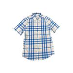 Burberry Мужская синяя рубашка - фото