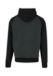 Худи Mister Tee COMPTON WORDING EMB RAGLAN , Cha Blk/Anthracite - фото 6