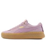 Кроссовки smash platform frill sneaker low damen lila braun Puma, розовый - фото