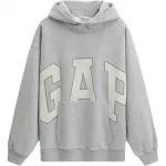 GAP Свитшот Fall Unisex Gray - фото 10