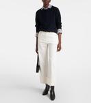 Кашемировый свитер Jardin des Orangers, темно-синий - фото 2