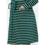 Халат Sheego, Tiefgrün-gestreift - фото 4