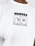 Футболка A.LAB Goose Is Loose T-Shirt, white - фото 4