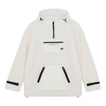 Худи New Balance Hoodie 'White Black', белый - фото