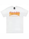 Рубашка THRASHER FLAME, белый - фото