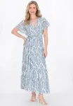 Платье макси Usha, Blue - фото 2