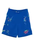 Хлопковые шорты с рисунком X Josué Thomas Gallery Dept., синий - фото
