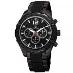 JS98 Повседневные часы в круглом корпусе Joshua&Sons, черный - фото