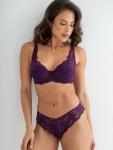 Бюстгальтер Fleur High Apex Balconette Pour Moi, Plum - фото 2