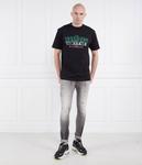 Джинсы мужские John Richmond облегающего кроя с эффектом потертости, серый - фото 2