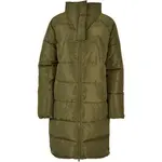 Куртка Urban Classics High Neck puffer, зеленый - фото 3