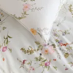 Постельное белье Interlock Jersey Leoni 6622-985 Floral Multicolor 135x200 Estella - фото 4