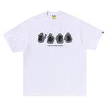 Футболка BAPE Stone Ape Character Relaxed Fit Tee, White - фото