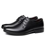 Туфли мужские низкие черный Laorentou - фото 4