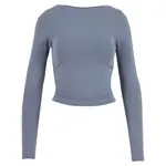 Лонгслив Urban Classics Ruffled Super Slim, синий - фото 3