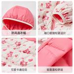 Детская пуховая куртка Disney, розовый - фото 6