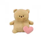 Плюшевая кукла Heart Bear высотой 33 см LOGISTAR - фото