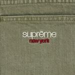 Шорты Supreme Baggy Denim Short 'Olive' - фото 3