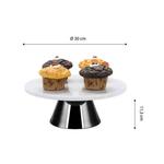 Тарелка для торта Echtwerk, 30 см, черный - фото 4