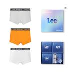 Подарочный набор мужского белья Lee, комплект из 3 боксеров (серый+белый+черный) - фото 11
