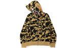 Bape 1st Camo Shark Полная Молния Худи 'Желтый' A BATHING APE, Зеленый Камуфляж - фото 3
