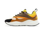 Кроссовки Dior B22 Ebony Camel Yellow, коричневый - фото 3