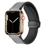 IBOANN Часы Strap Apple Compatibility Silicone Leather Material 38 49mm, Crazy Horse Dark Brown (strap only) - фото 3
