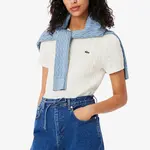 Женский свитер LACOSTE, 70V/Ecru - фото 6