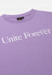 Футболка Tomorrowland Store FLOWER SLOGAN, Purple - фото 4